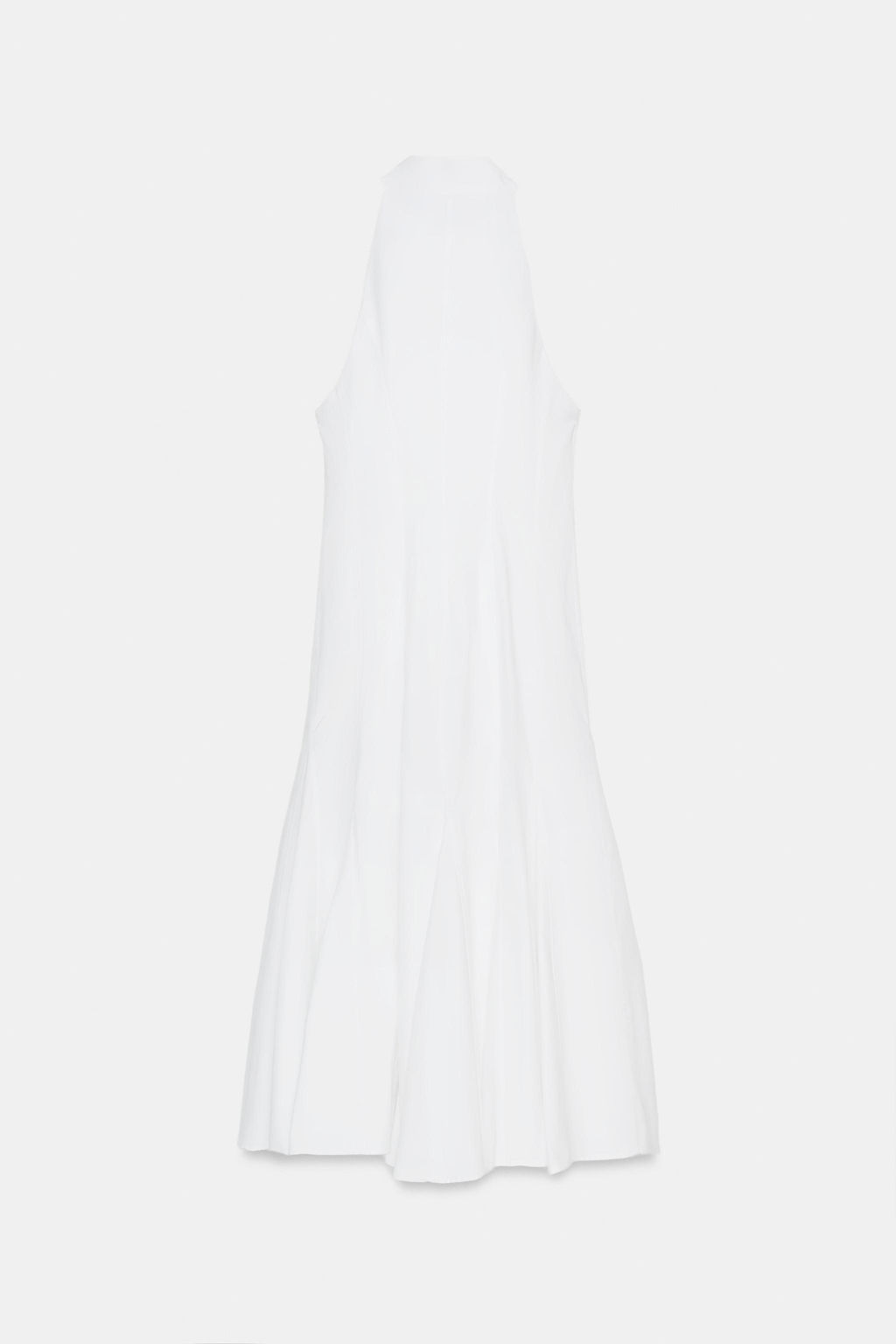 HALTER MIDI DRESS WITH GODETS - Zara фото 9