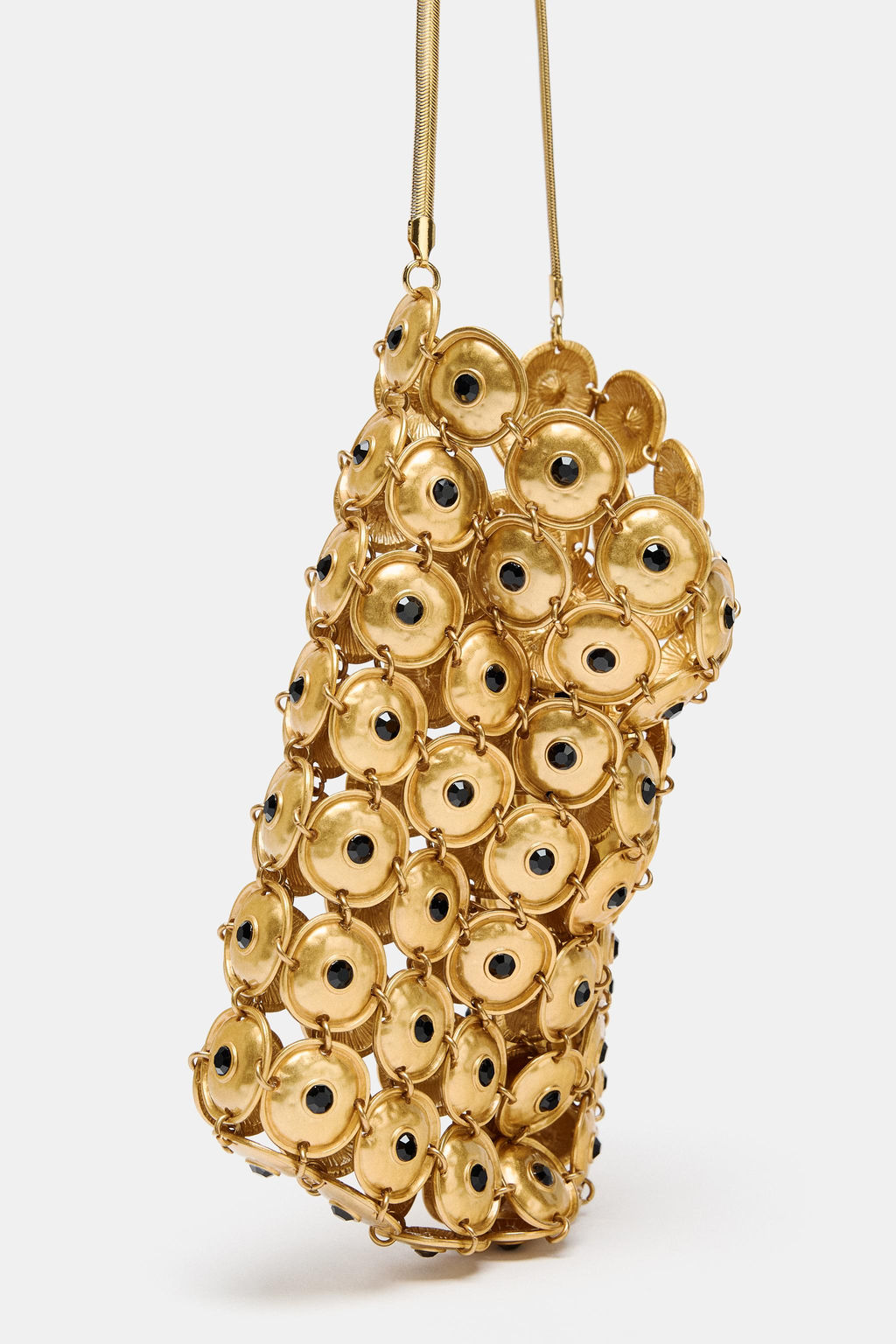 METAL APPLIQU_ BUCKET BAG - Zara фото 4