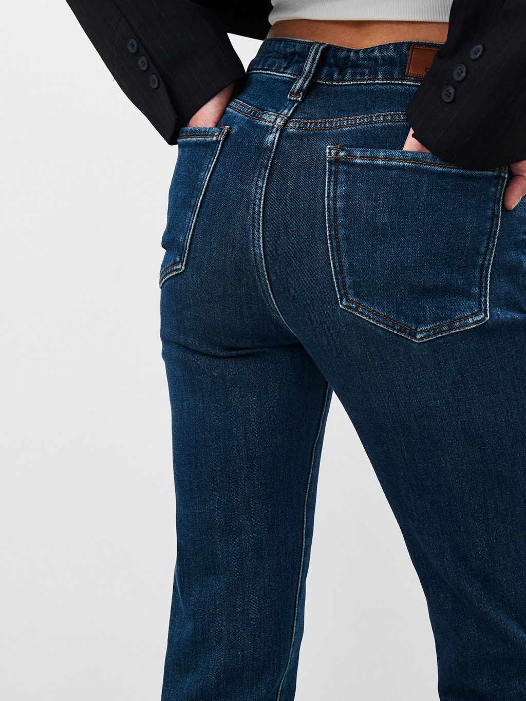 Утепленные Женские Джинсы Мом Ут. Начёс - Mossmore фото 20