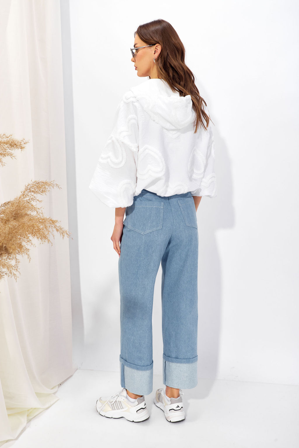 Брюки 4329 (голубой)