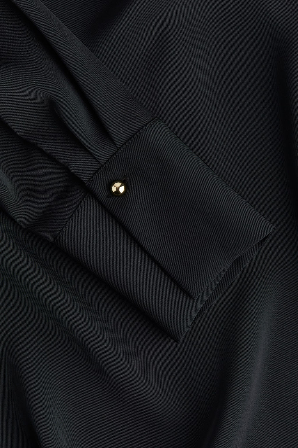 Vestido drapeado de sarga - H&m фото 6