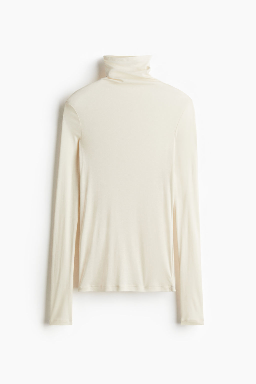 Top de algod?n pima con cuello perkins - H&m фото 3