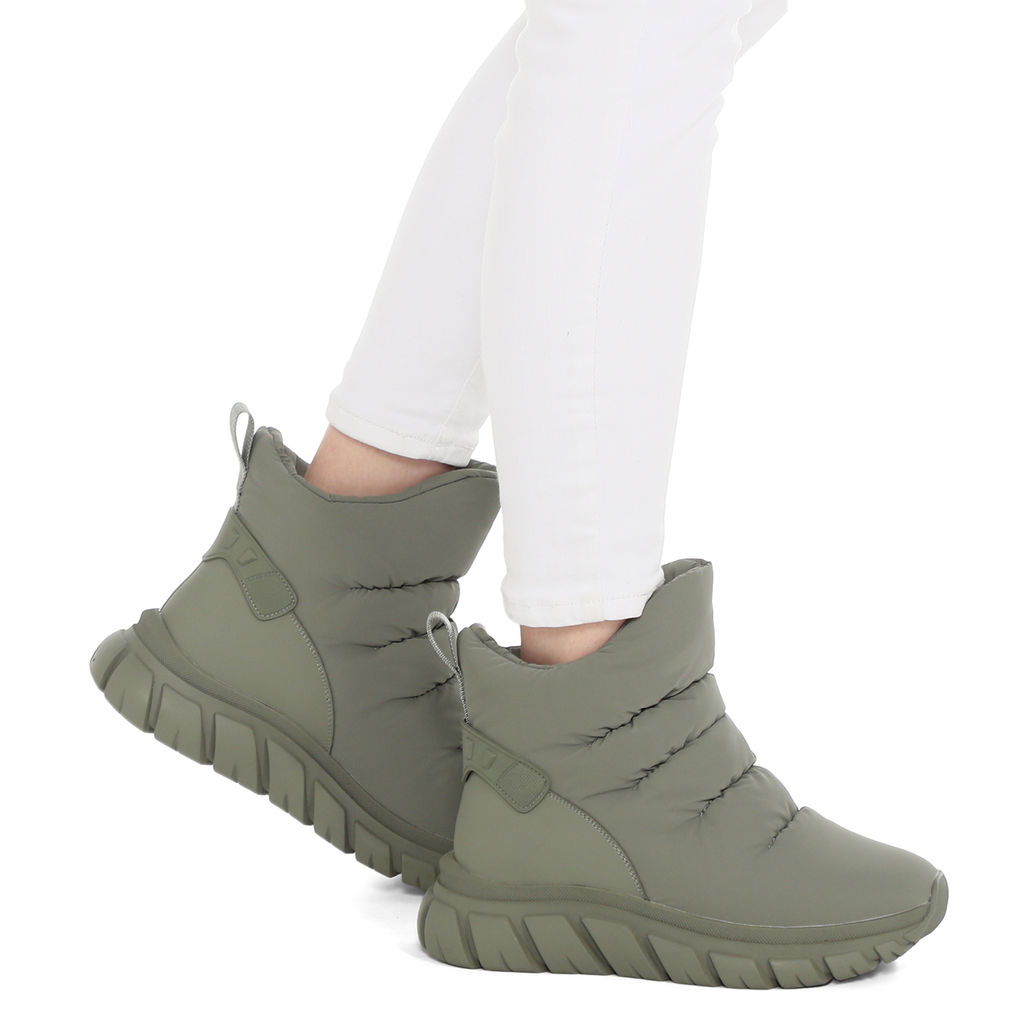 Женские дутики TENDANCE Артикул 3673680, серо-зеленый