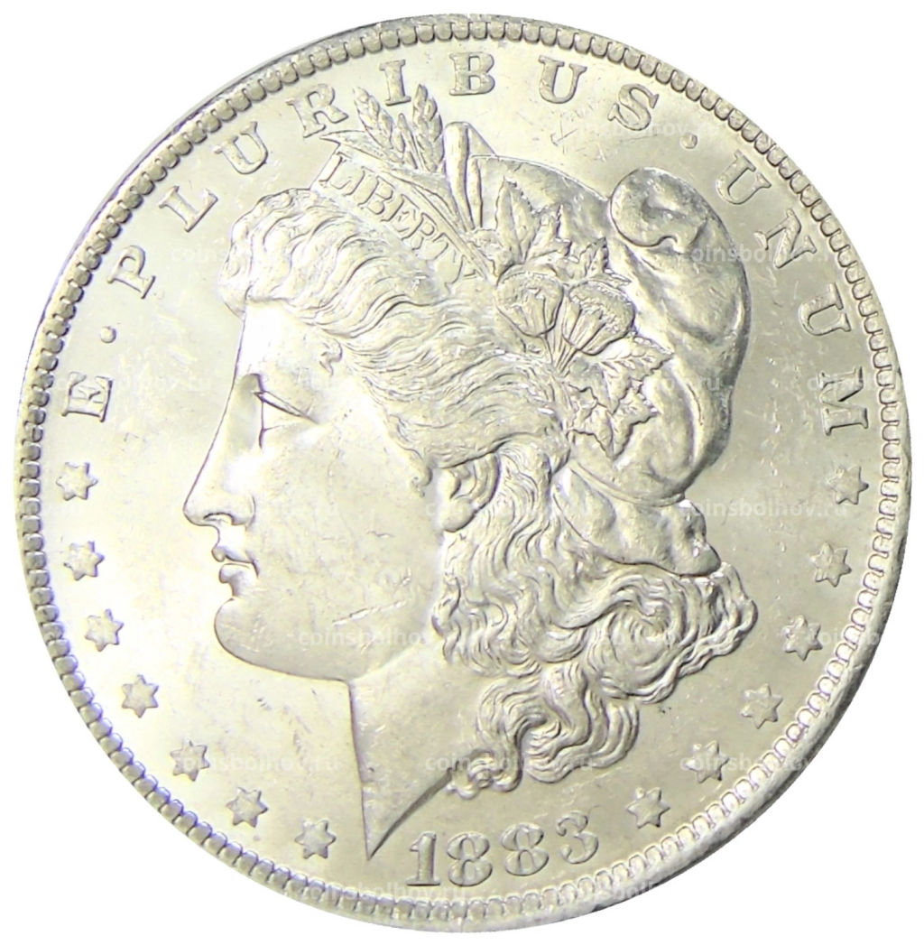 1 доллар 1883 года O США Доллар Моргана