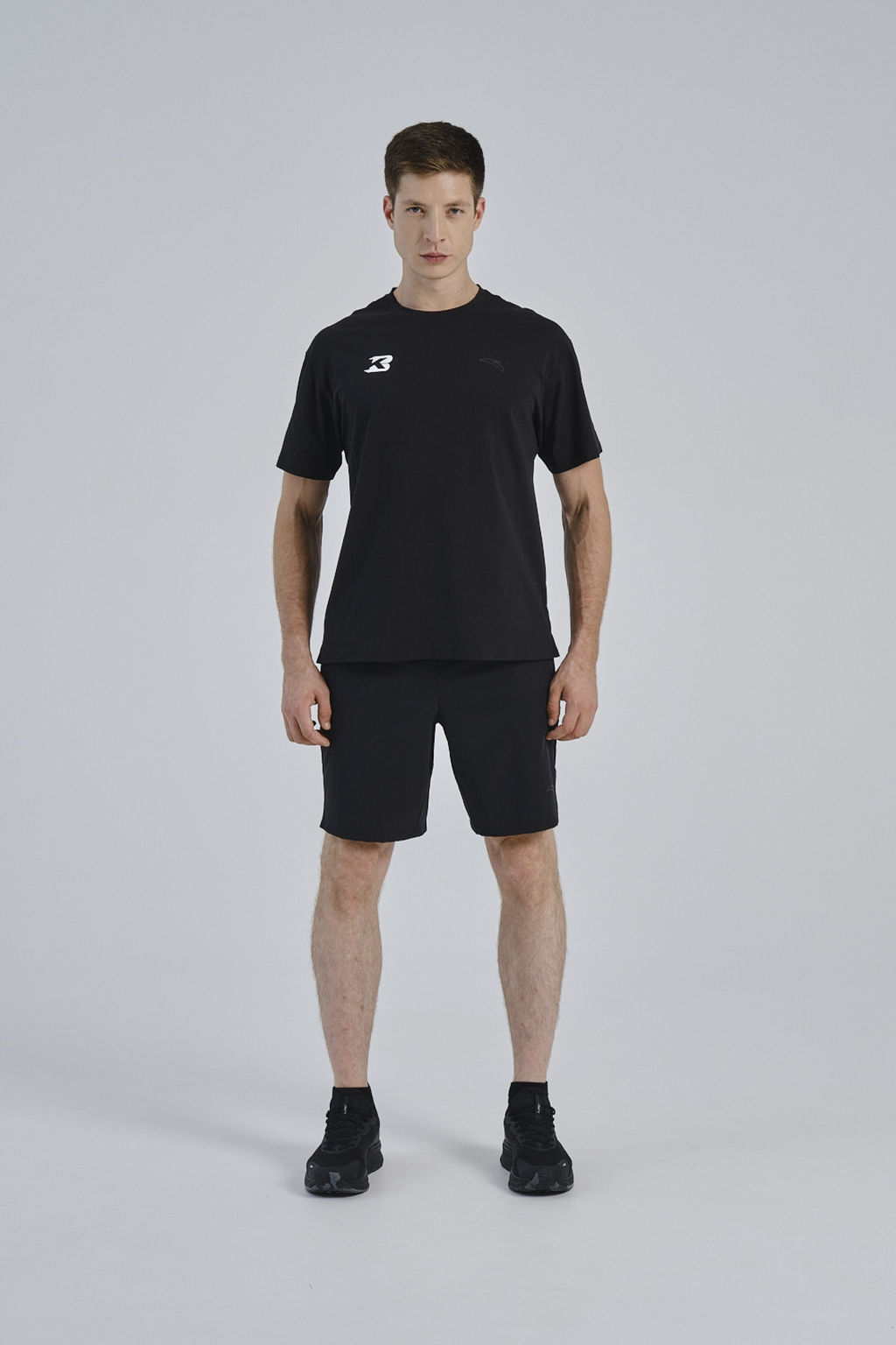 Шорты текстильные Черный - Anta фото 2