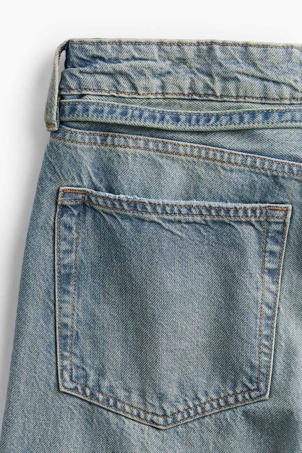 Super Baggy Low Jeans - H&m фото 7