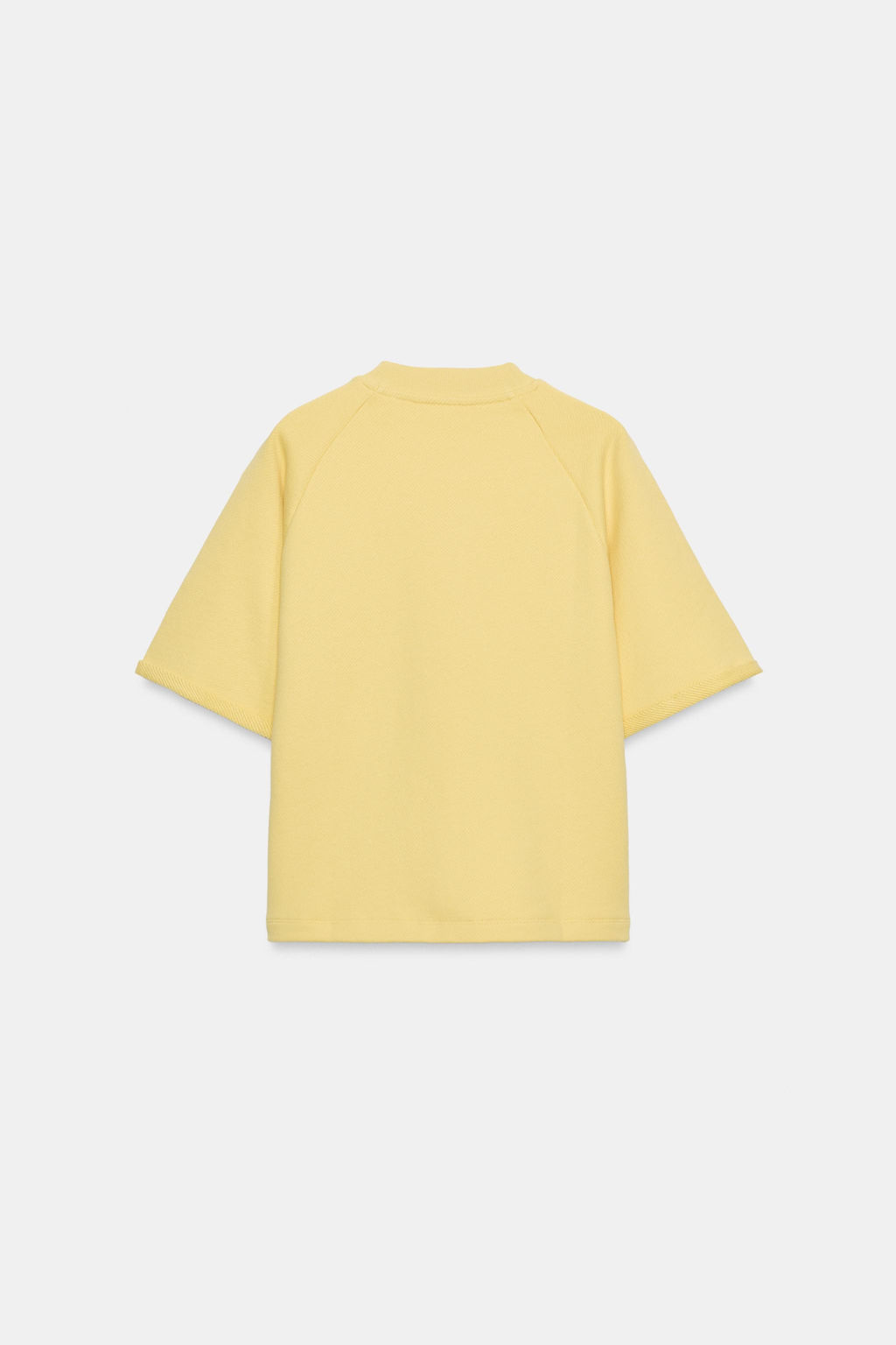 SUDADERA MANGA CORTA / Amarillo - Zara фото 6