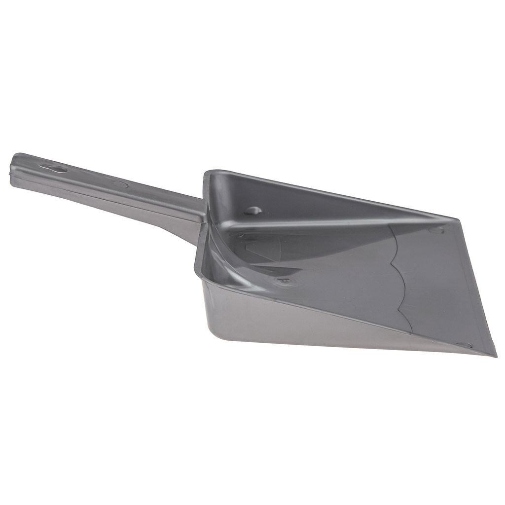 Совок для мусора из полипропилена №1 21,5х26,5см, малый, серый металлик (Россия) - Домашняя Мода фото 2