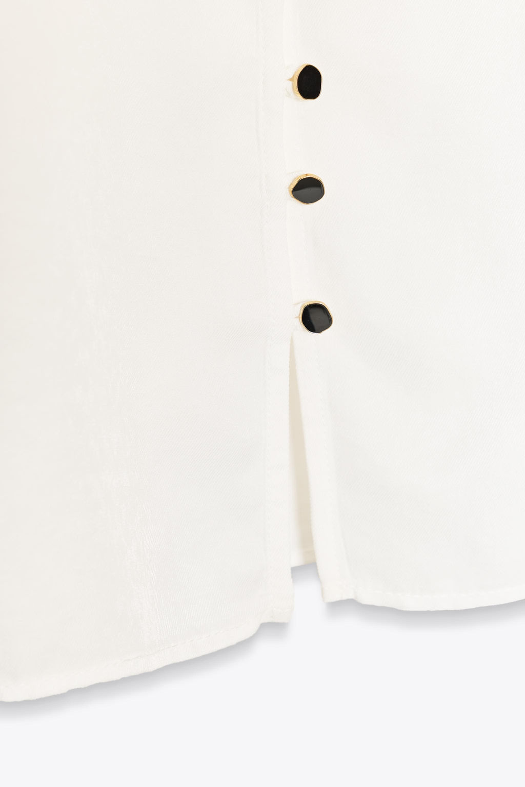 SHIRT WITH SHOULDER PADS - Zara фото 8