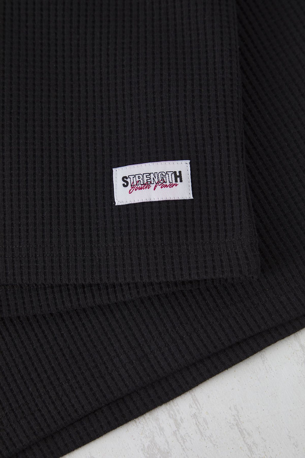 TRENDYOL MAN Gri Regular Fit Etiket Detayl? Atlet Sortlu Orme Pijama Tak?m? TMNSS25PT00028 - Trendyolmilla фото 9