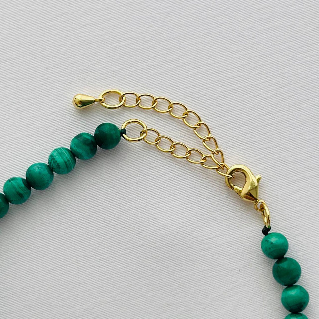 Браслет из Малахита 17 см +