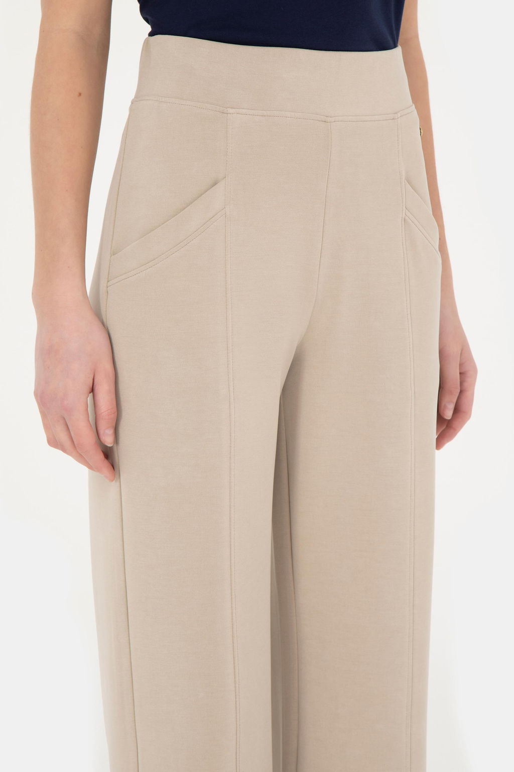 Женские легкие спортивные штаны цвета хаки - U.s. polo assn фото 12
