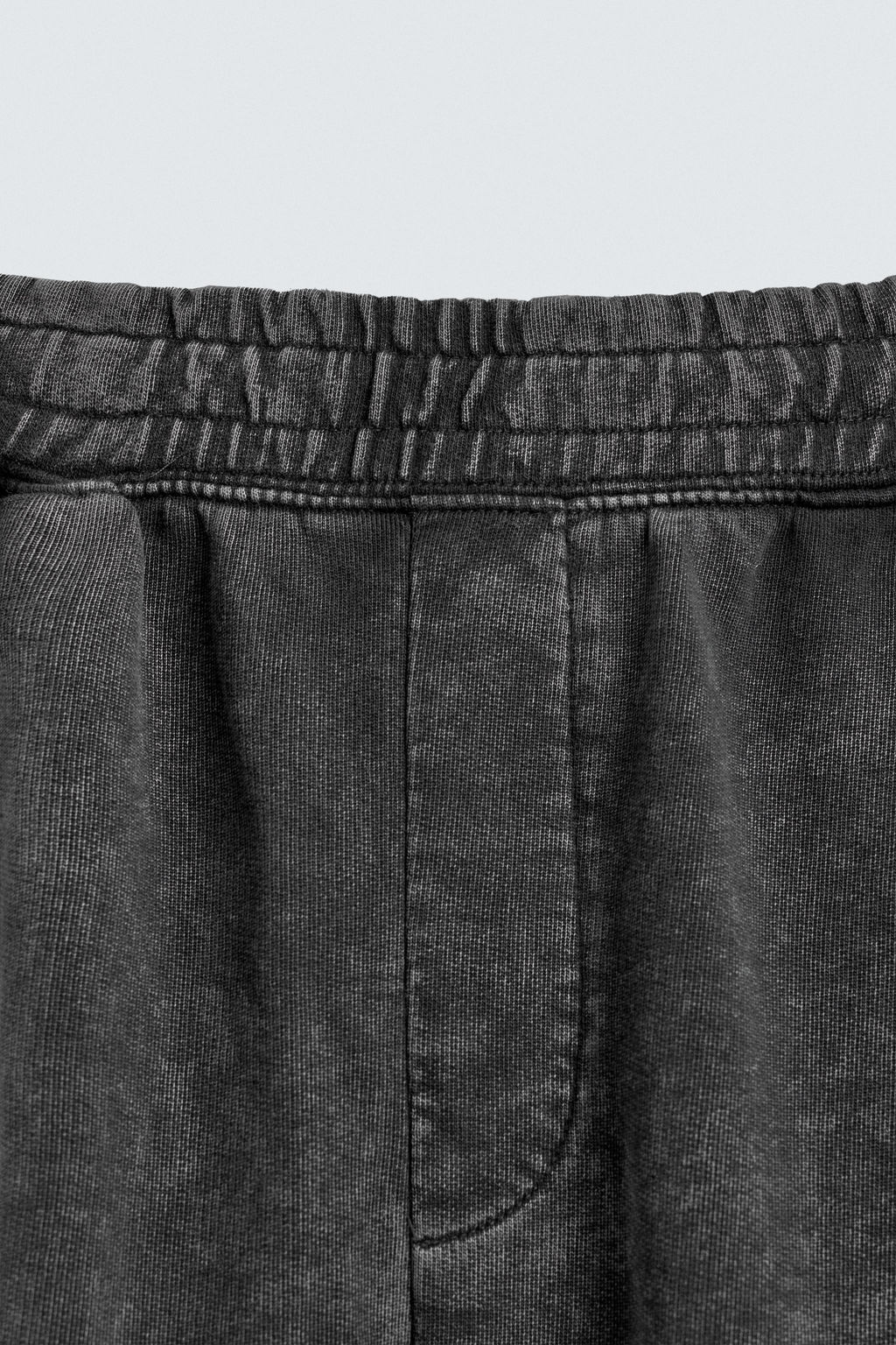 PANTAL?N JOGGER BALLOON FIT LAVADO / Antracita oscuro - Zara фото 9