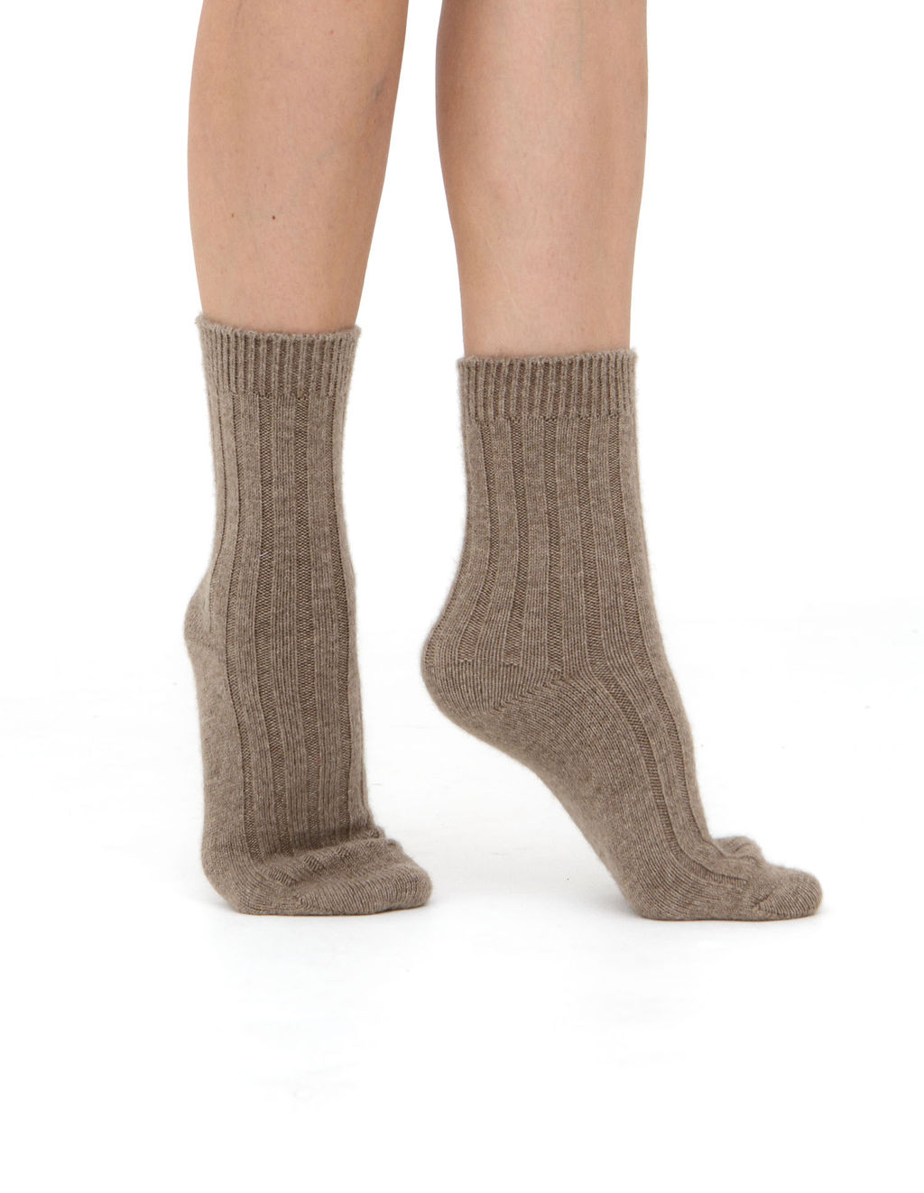 Носки из Монгольского кашемира PL капучино