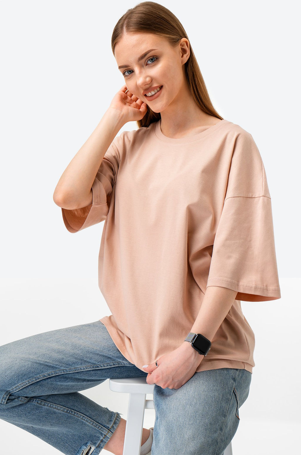 Футболка унисекс оверсайз Happyfox