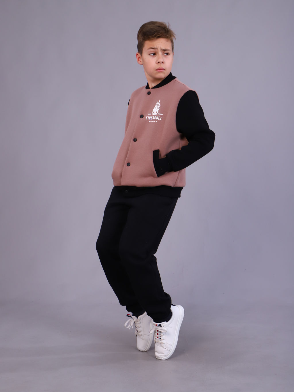 Бомбер Движение коричневый Ладошки фото 8