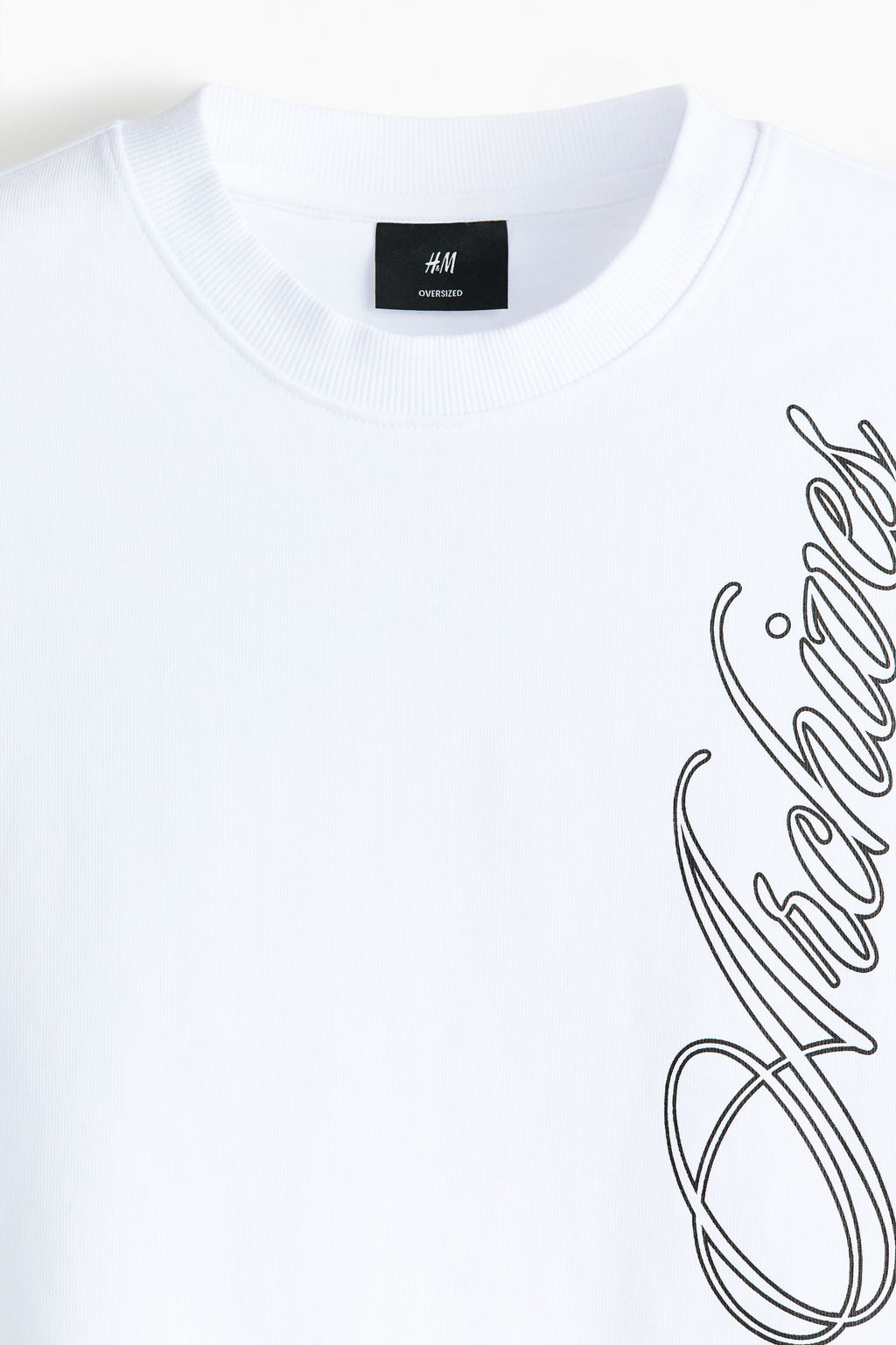 Camiseta estampada Oversized Fit - H&m фото 8