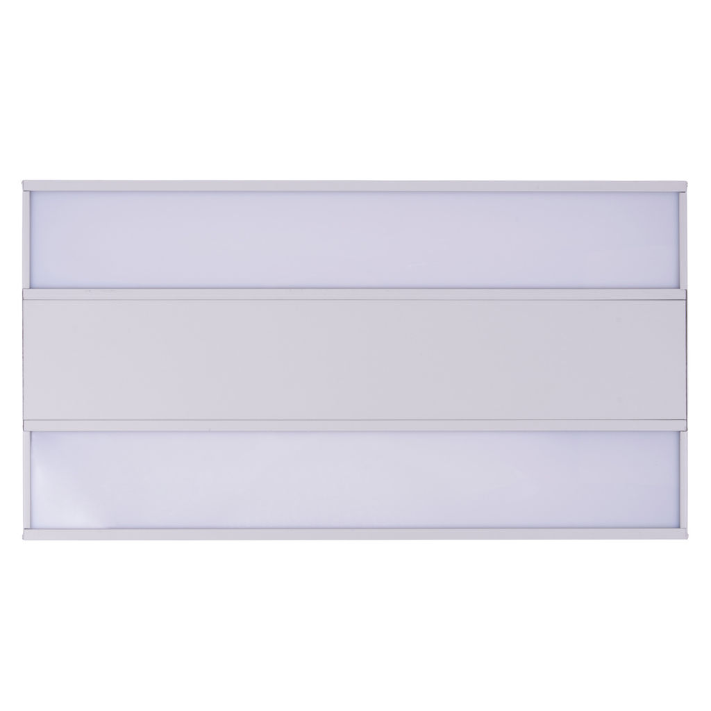 ULO-K16B 2x16W/4000K/L50 5W/3000K IP44 LIGHT GREY Светильник линейный светодиодный подвесной с фоновой подсветкой. Белый свет (4000К). Алюминий. Цвет светло-серый. TM Uniel