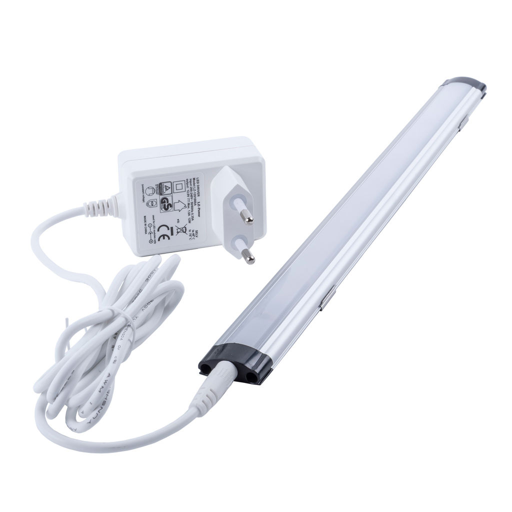 ULI-F48-3W/4500K SENSOR IP20 SILVER Светильник светодиодный для мебели. 300*25*9мм. 250Lm. ТМ Uniel