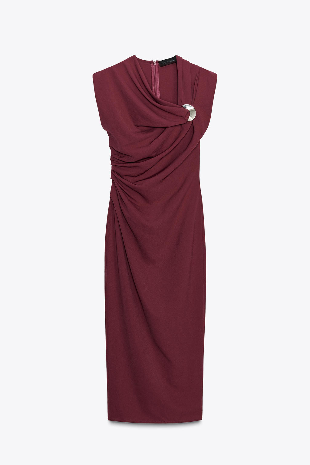 GOLD APPLIQUE MIDI DRESS - Zara фото 16