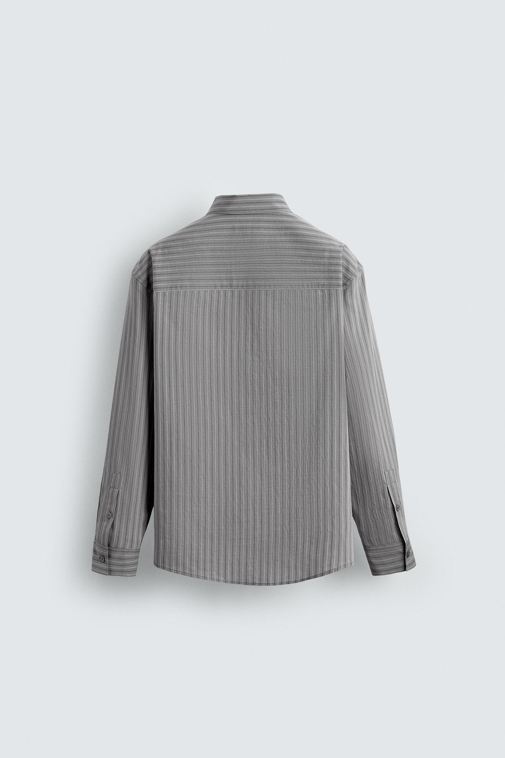 STRIPED TEXTURED SHIRT - Zara фото 8