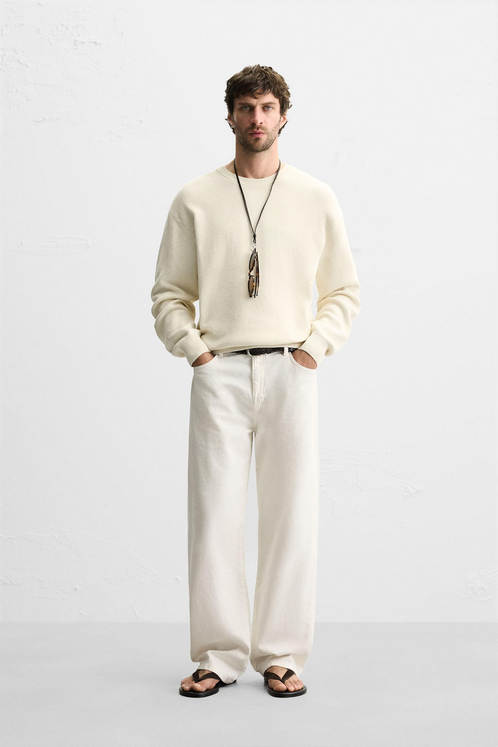 PURL KNIT SWEATER