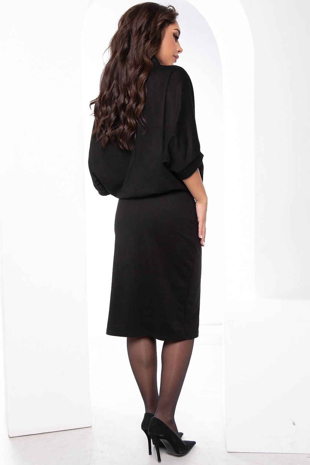 Платье Антония (блэк) П8014 - Lt collection фото 2