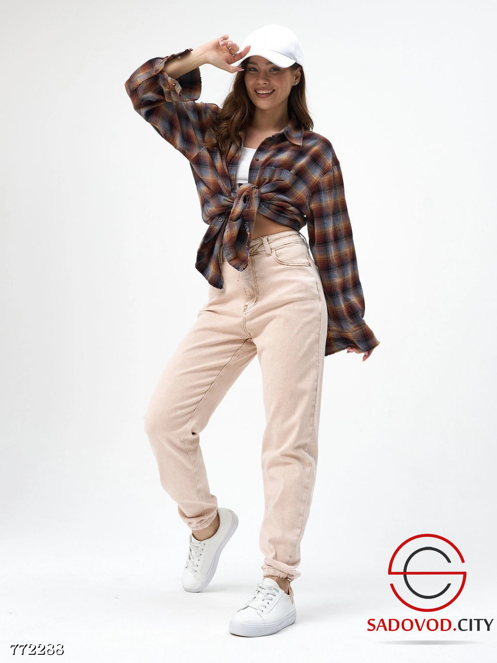 Джинсы летние светлые женские - Bruno фото 3