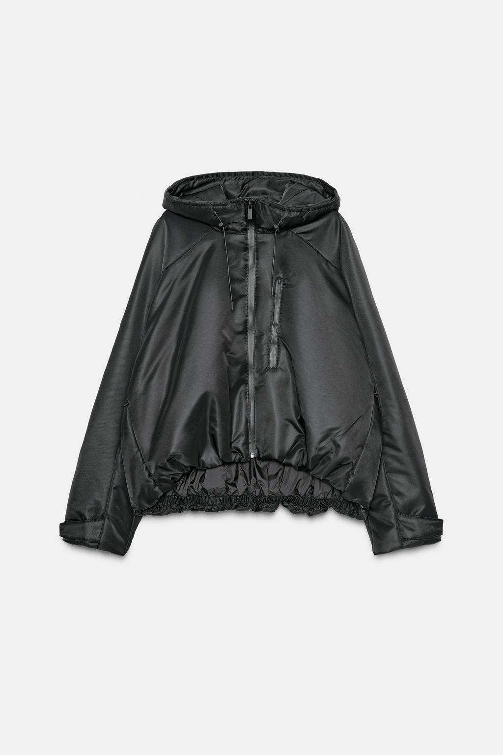 WATER-REPELLENT WINDPROOF PUFFER JACKET WITH HOODIE - Zara фото 5