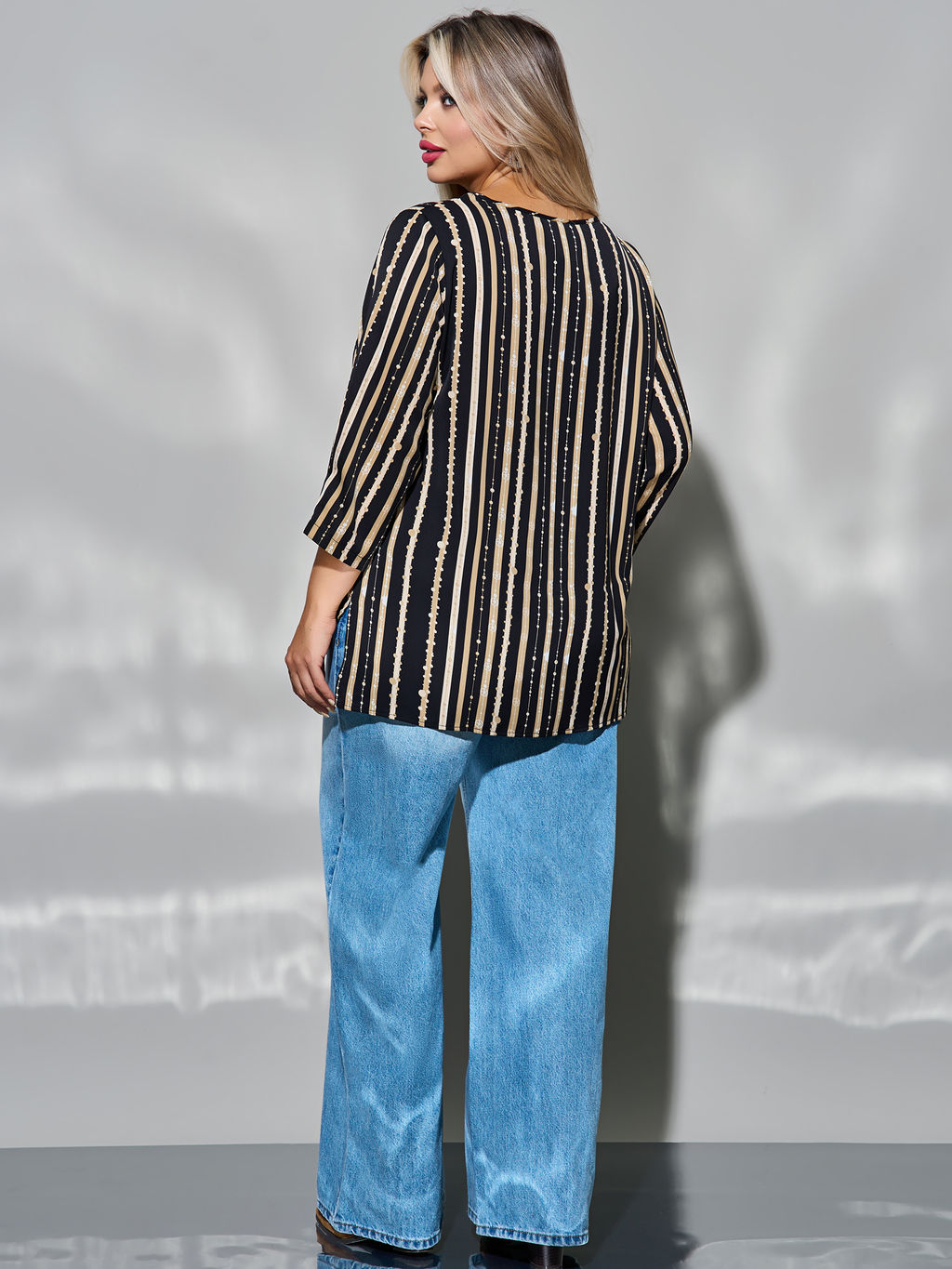 Блузка 0220-1 фиалковый - Dora фото 69