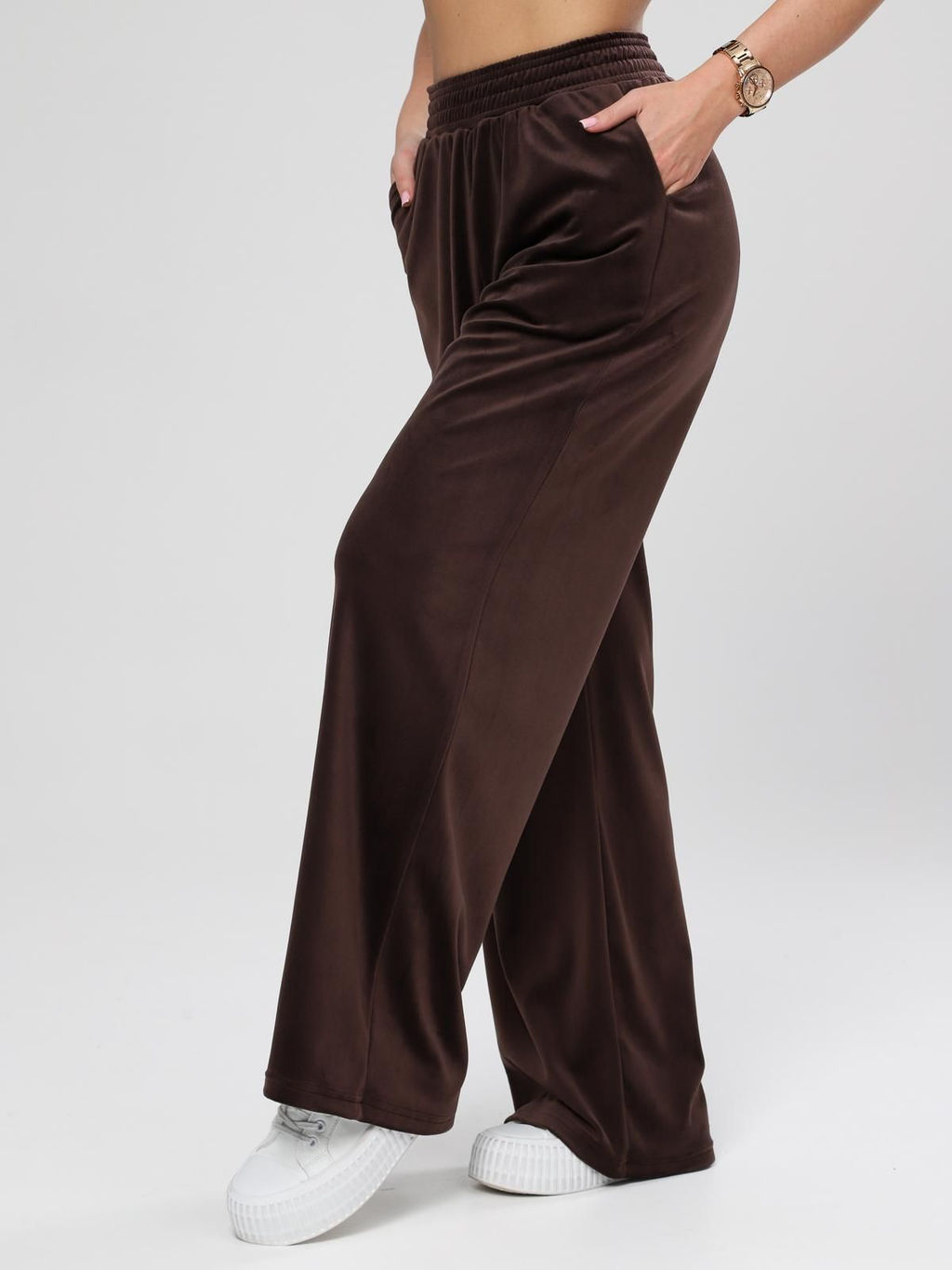 IV-CAPRIZ Марлена - брюки из велюра с лайкрой  фото 29