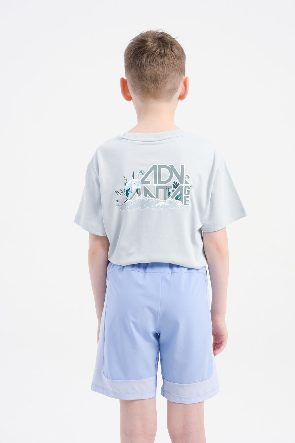 Шорты текстильные Синий