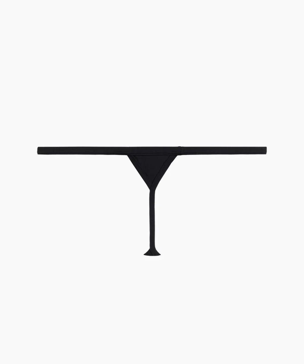 ATLANTIC MP-1586 Трусы стринги Micromodal черный  фото 5