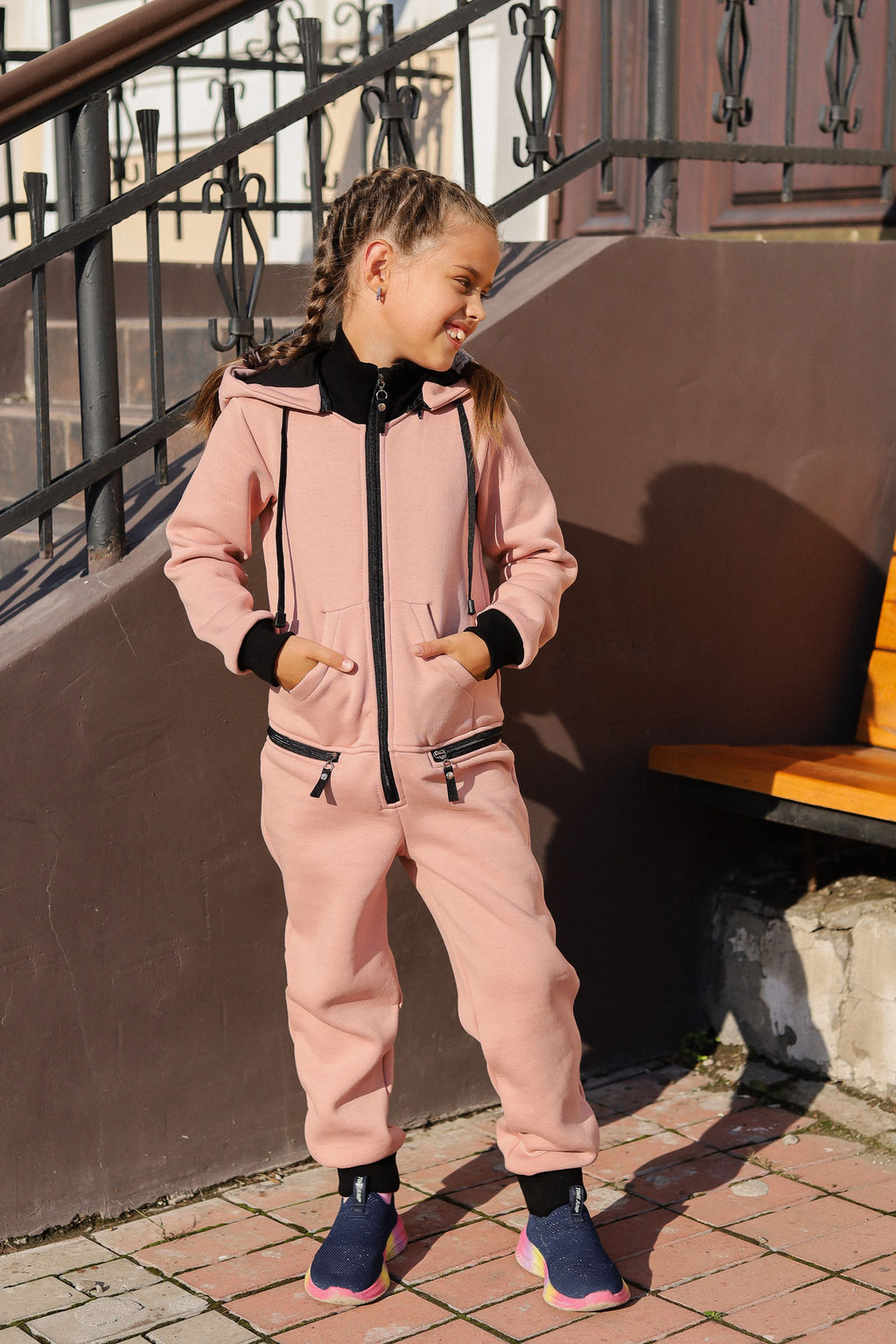 Комбинезон утепленный TRAVEL, пудра - Inzibe фото 20