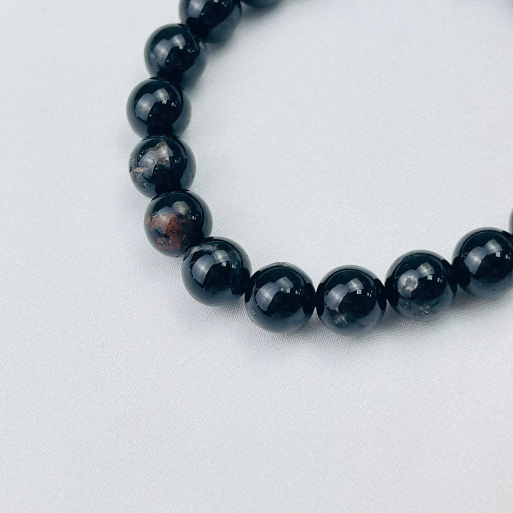 Браслет из черного Турмалина (Шерл) 16,5 см - Радуга самоцветов фото 3