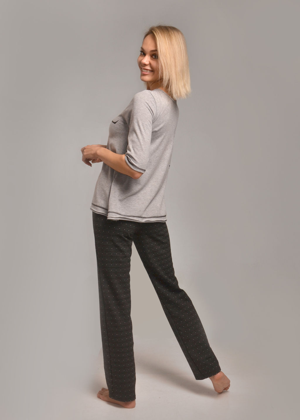 Комплект с брюками COOL (серый №3/1) - Ивановская трикотажная компания фото 4