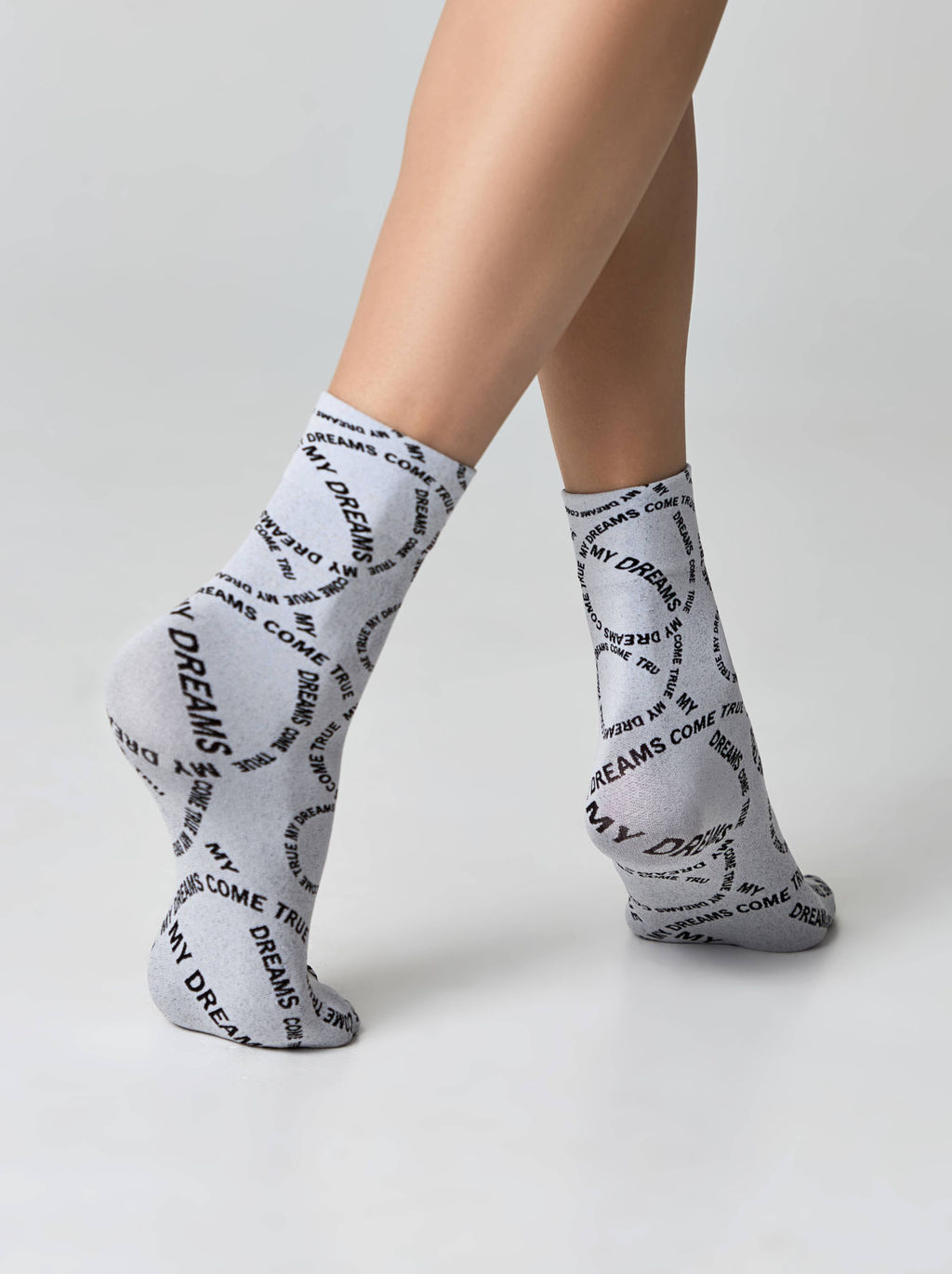 Цена за 2 пары. Носки фантазийные CONTE FANTASY Плотные носки с вывязанным рисунком My dreams - Conte elegant фото 3