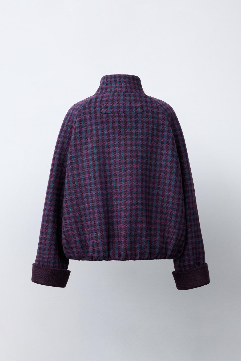 GINGHAM CHECK JACKET - Zara фото 4