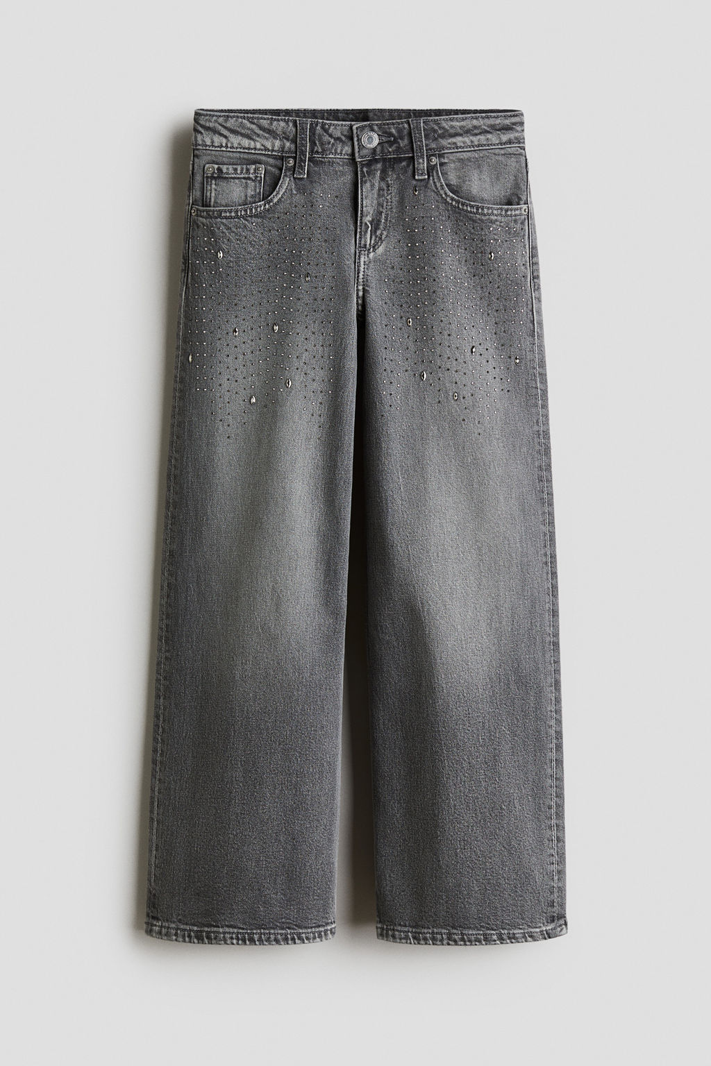 Relaxed Wide Leg Jeans - H&m фото 2