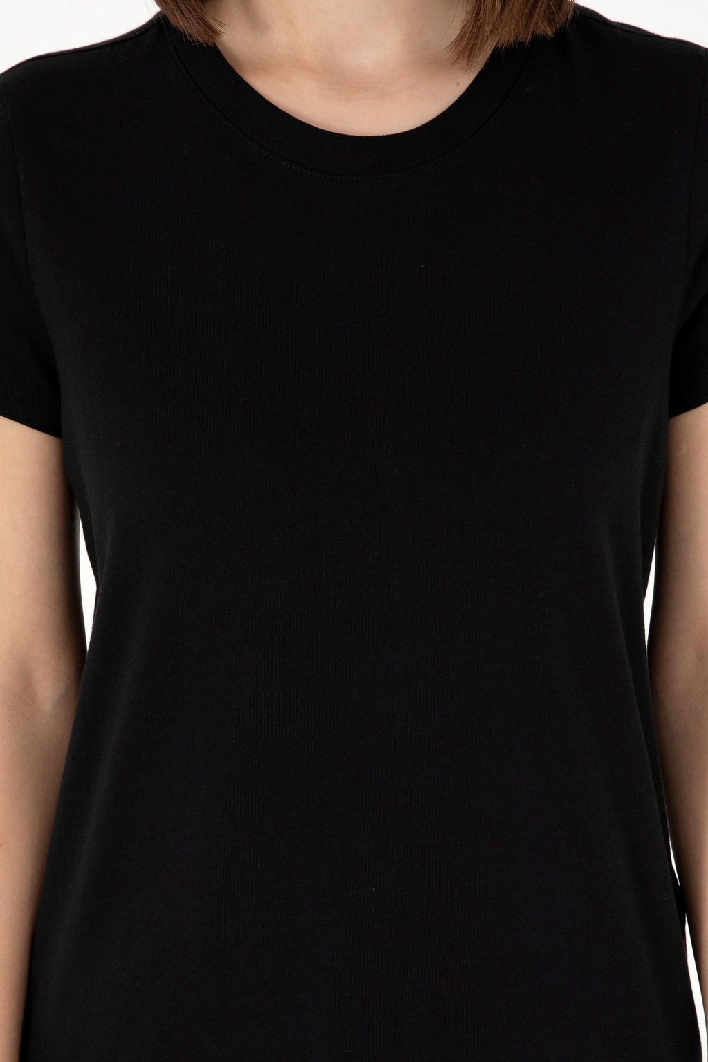 Женская черная базовая футболка Неожиданная скидка в корзине - U.s. polo assn фото 14