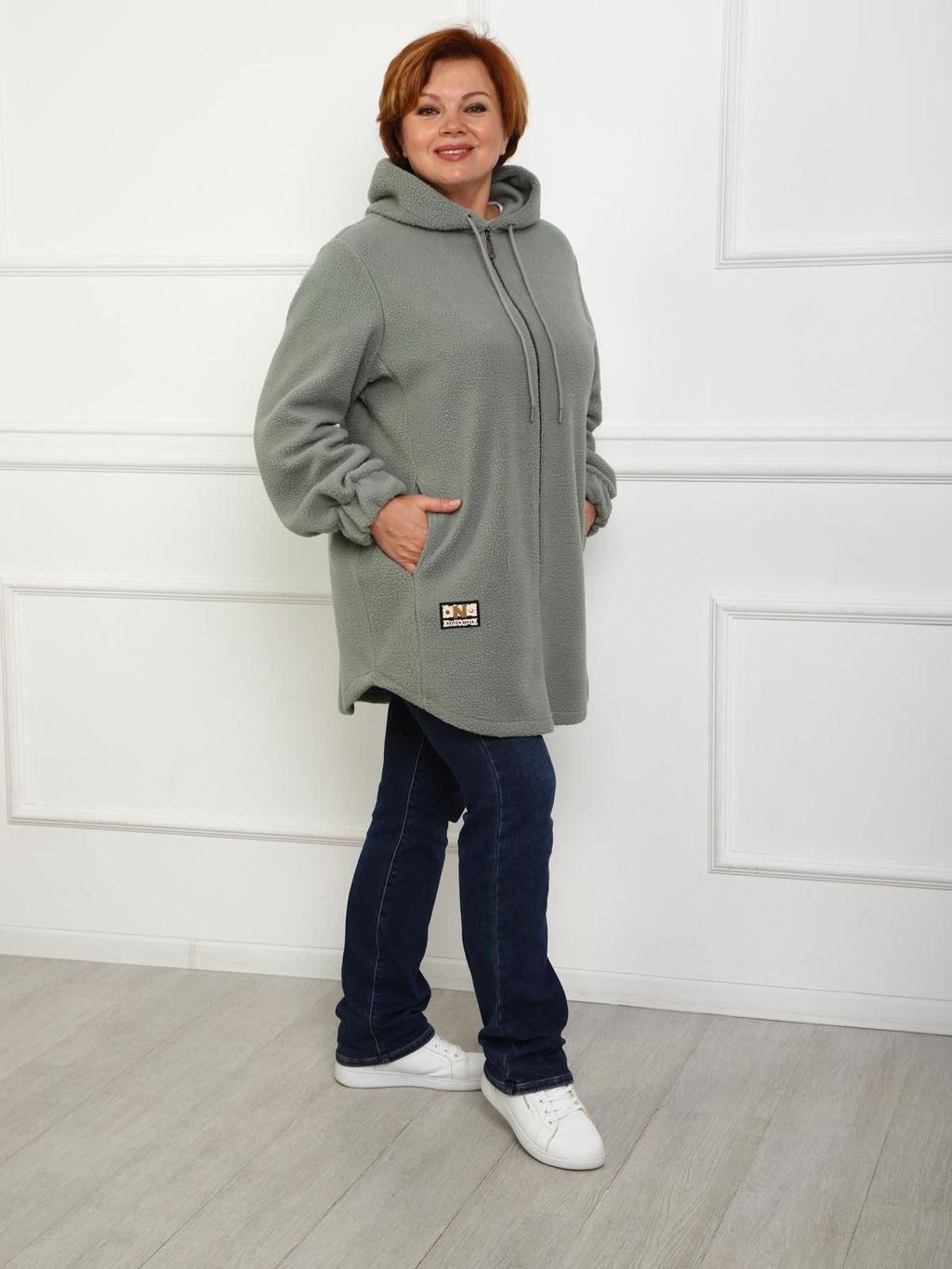 IV-CAPRIZ Латифа - парка из флиса барашек  фото 3