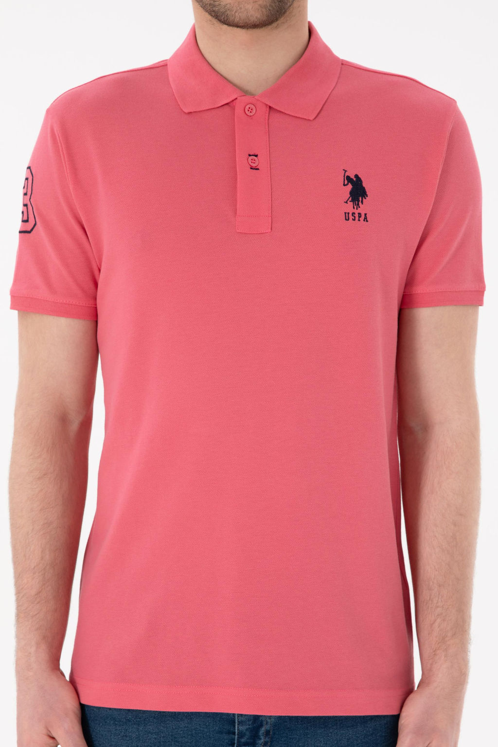 Erkek Pembe Basic Ti__rt Sepette S_rpriz _ndirim - U.s. polo assn фото 7