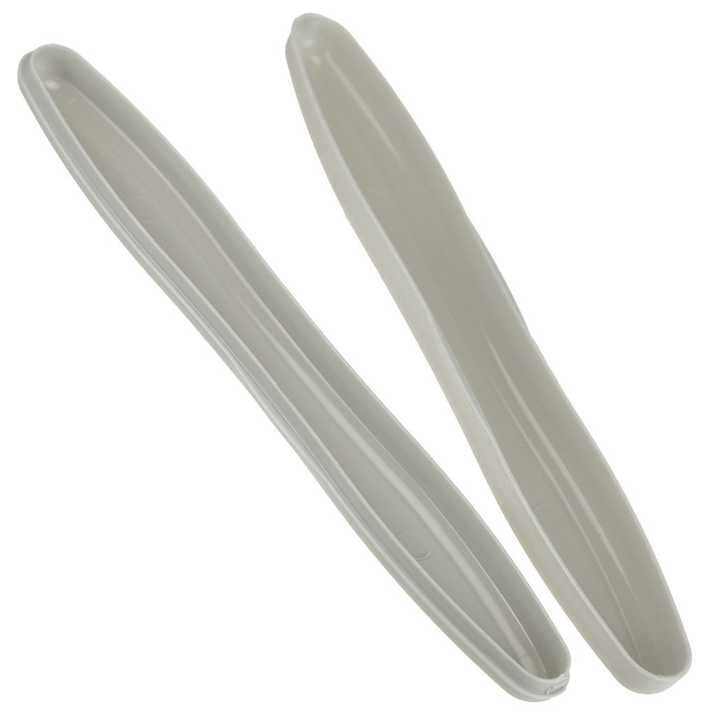 Футляр для зубных щеток пластмассовый Дорожный 21х3см, светло-серый (Россия) - Домашняя мода фото 2