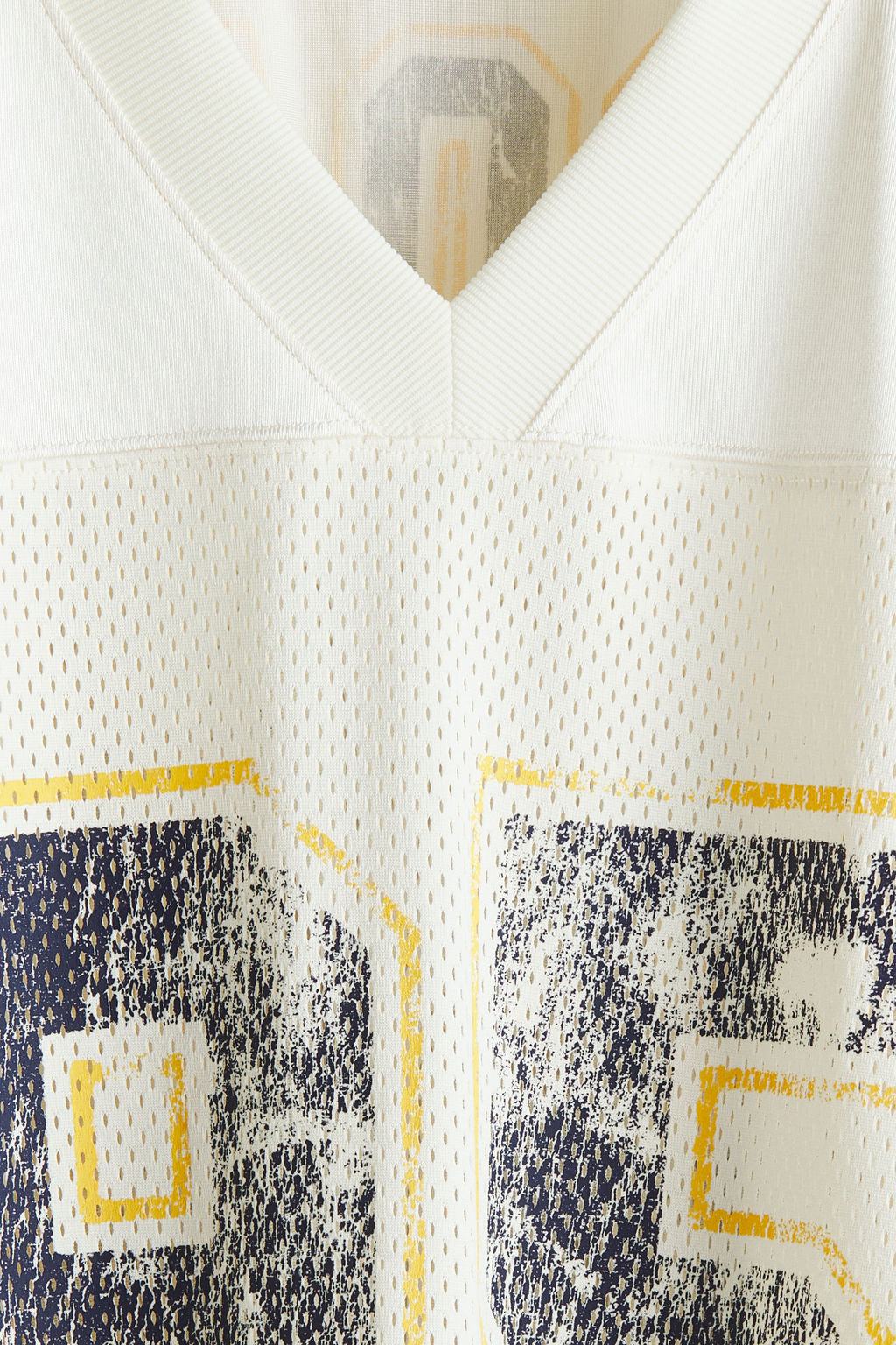 Camiseta de malla estampada Oversized Fit - H&m фото 8