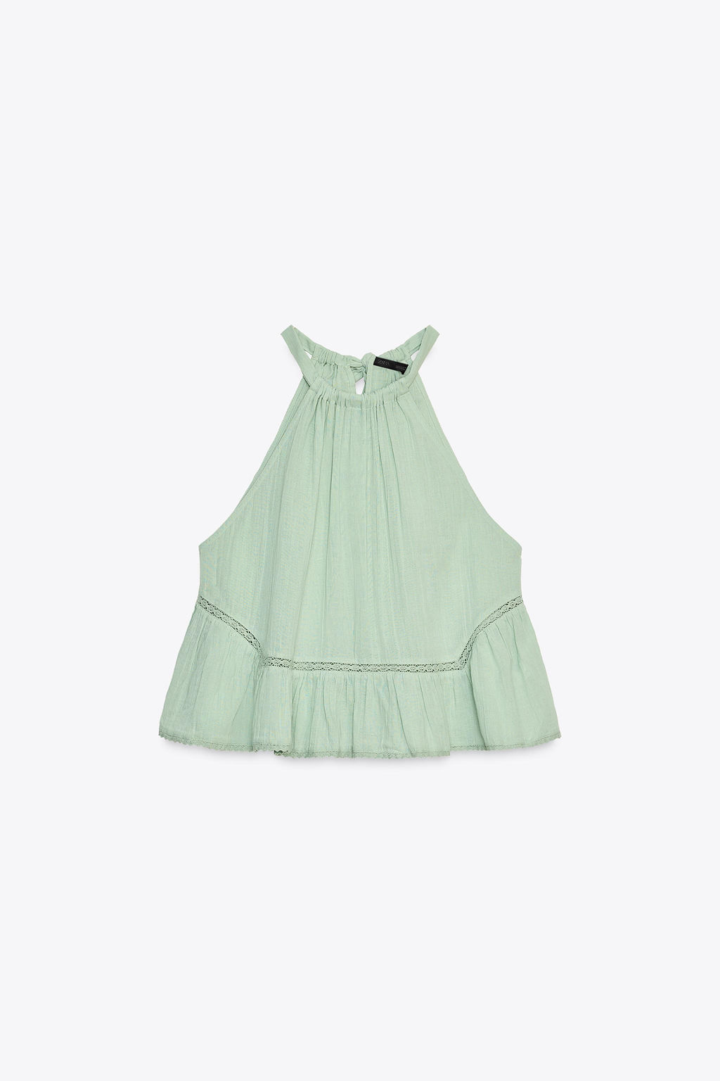 EMBROIDERED GAUZE TOP - Zara фото 20