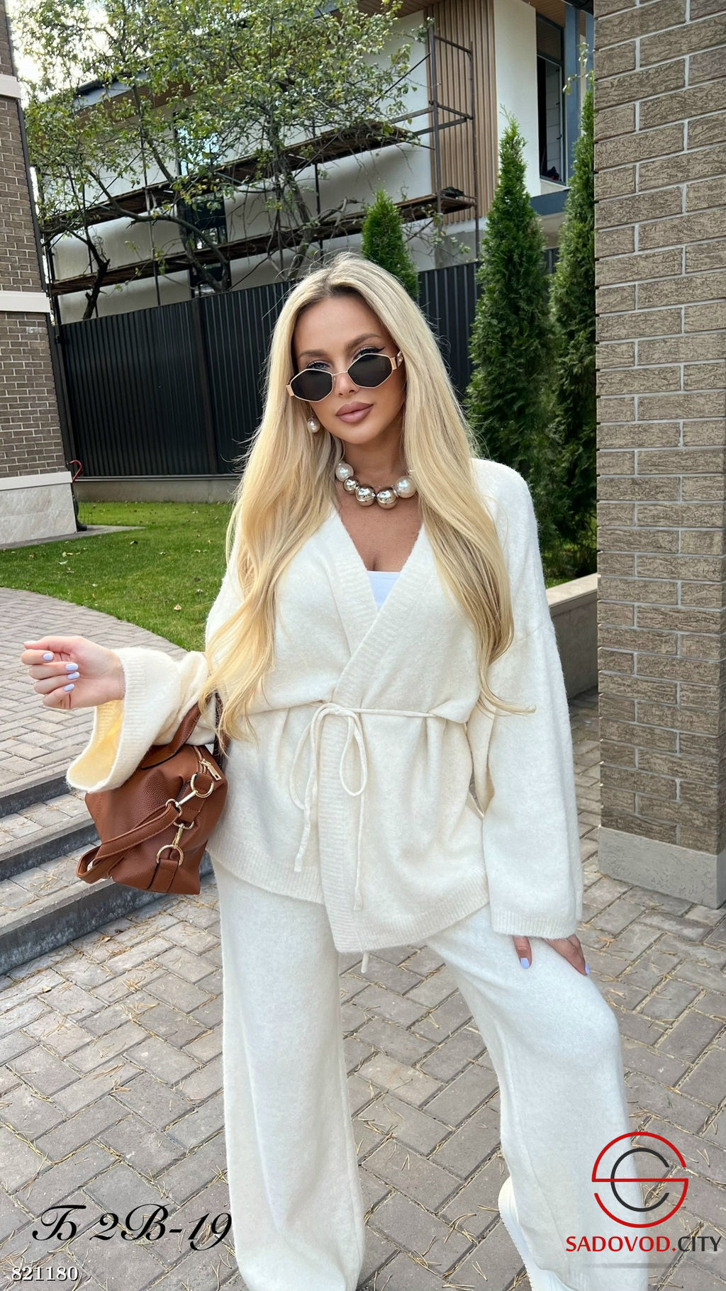 Костюм женский (штаны+кардиган) - Bruno фото 2