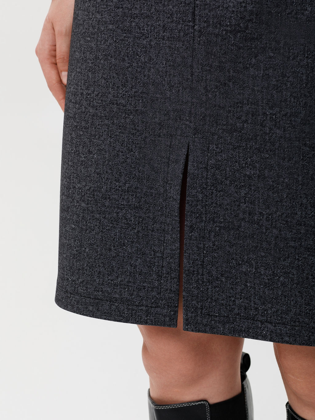 Юбка трикотажная