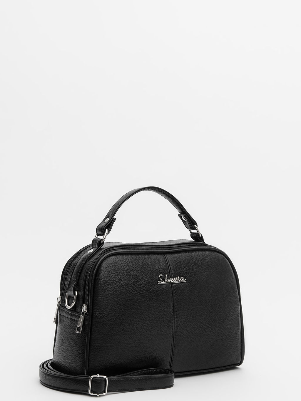 Чёрный саквояж S.Lavia  фото 13