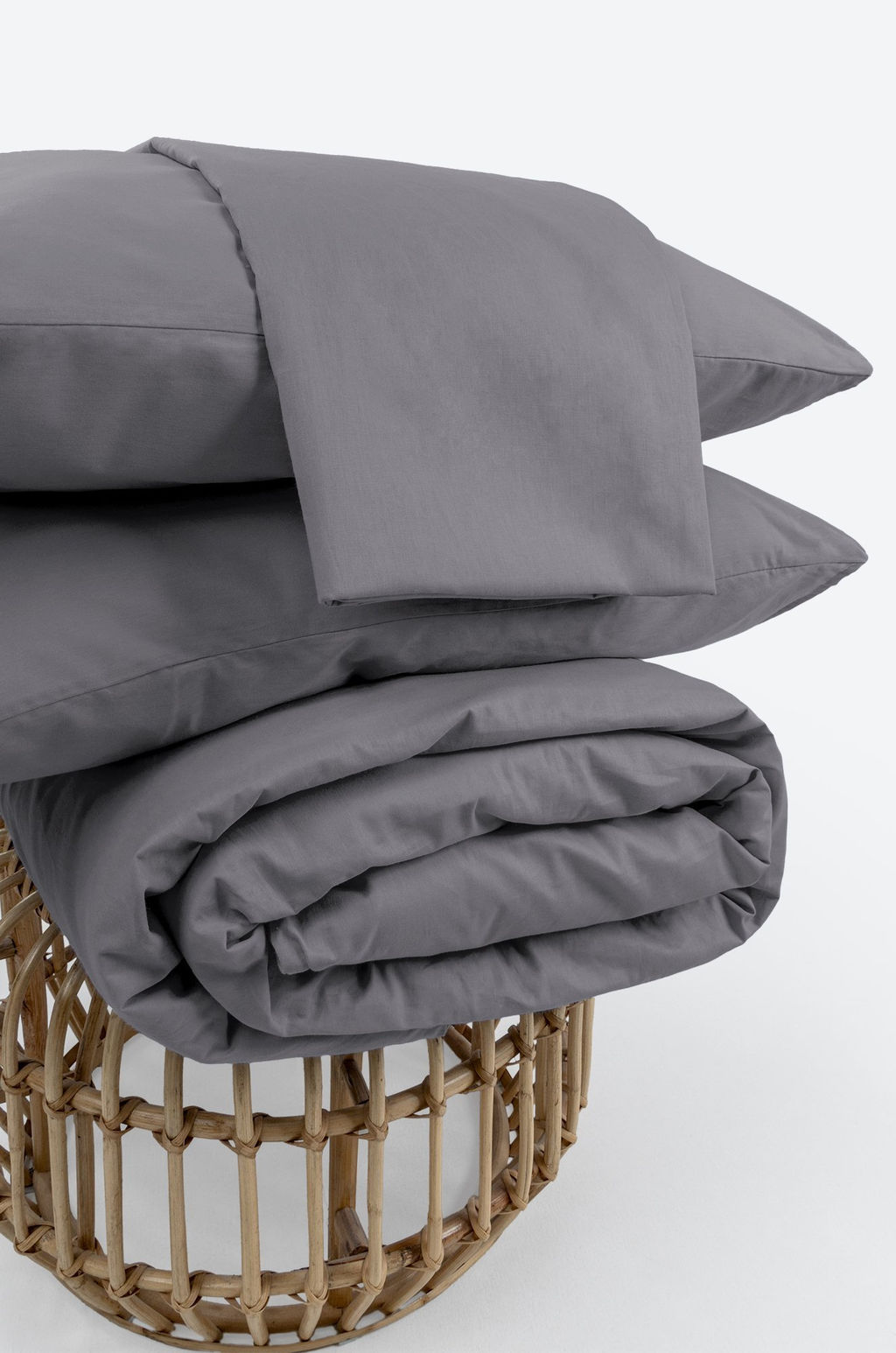 Простыня на резинке из поплина 160X200X30 Happy Fox Home  фото 3