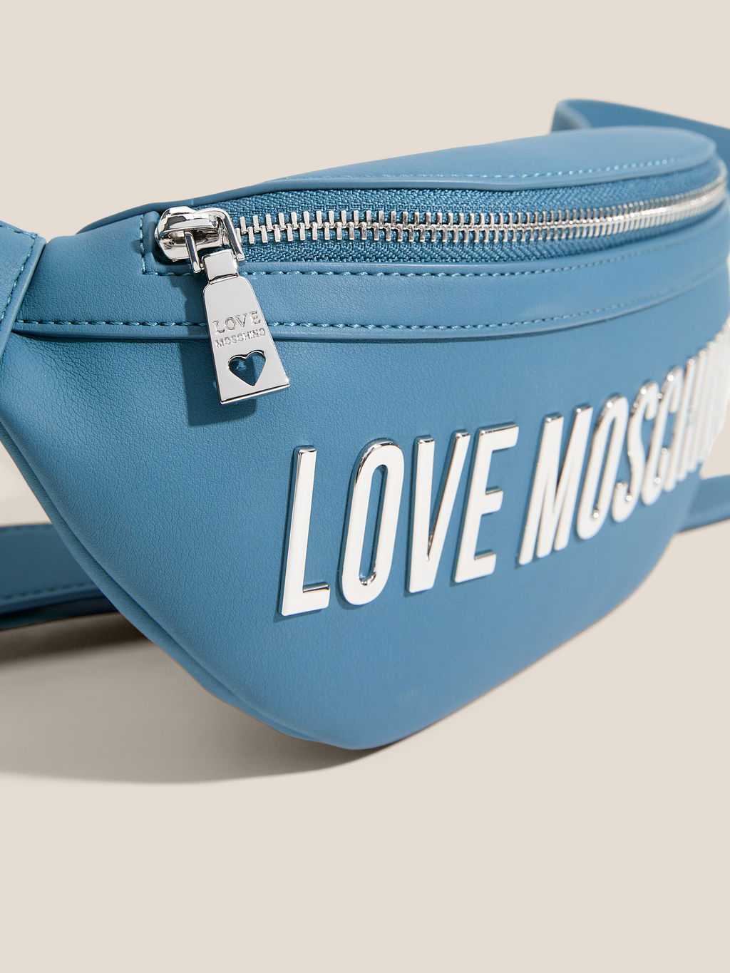 Женская поясная сумка LOVE MOSCHINO BOLD LOVE Артикул 4561351, зелено-синий  фото 2